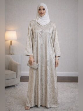 Muslim modest long dress muslim
Abaya long islamic dress
Made in Dubai